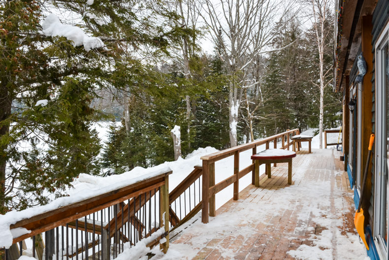 Aux berges du lac Castor Mauricie