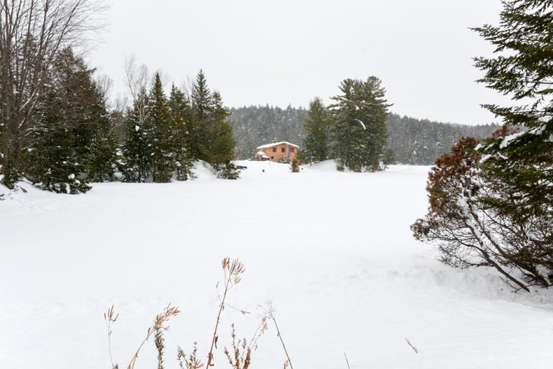 Aux berges du lac Castor Mauricie