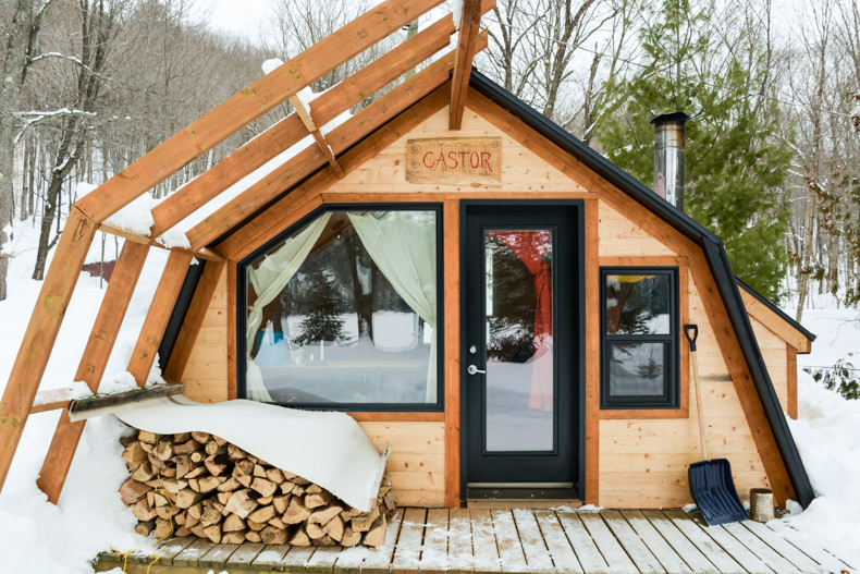 Aux berges du lac Castor Mauricie