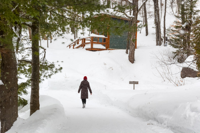 Aux berges du lac Castor Mauricie