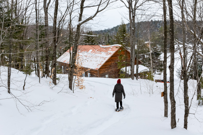 Aux berges du lac Castor Mauricie