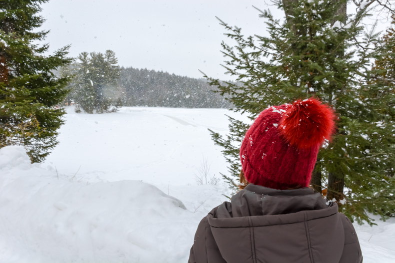 Aux berges du lac Castor Mauricie