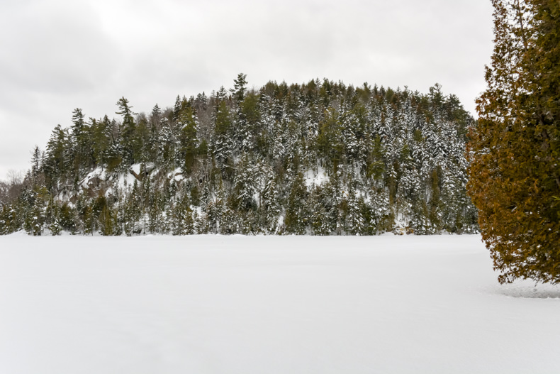 Aux berges du lac Castor Mauricie