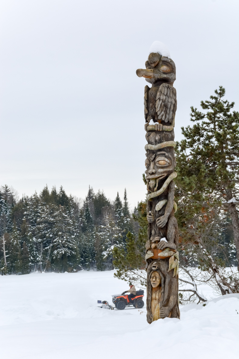 Aux berges du lac Castor Mauricie