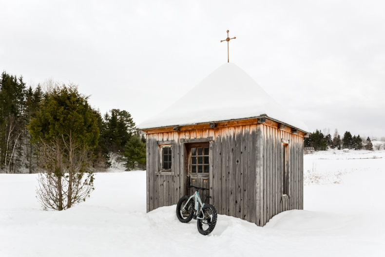 Baluchon hiver Mauricie fatbike