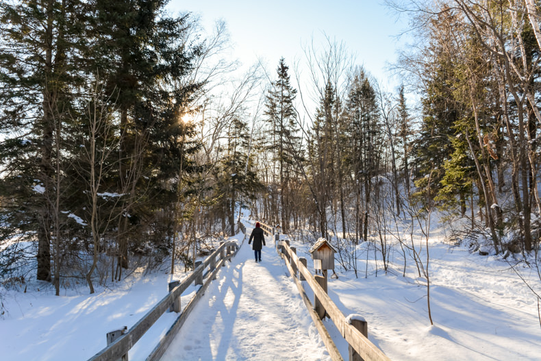 Baluchon hiver Mauricie