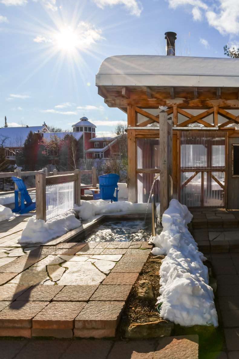 Baluchon hiver Mauricie spa