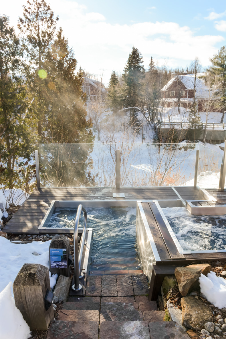 Baluchon hiver Mauricie spa