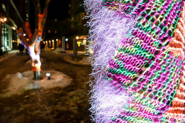 Distillery District Toronto Light Festival