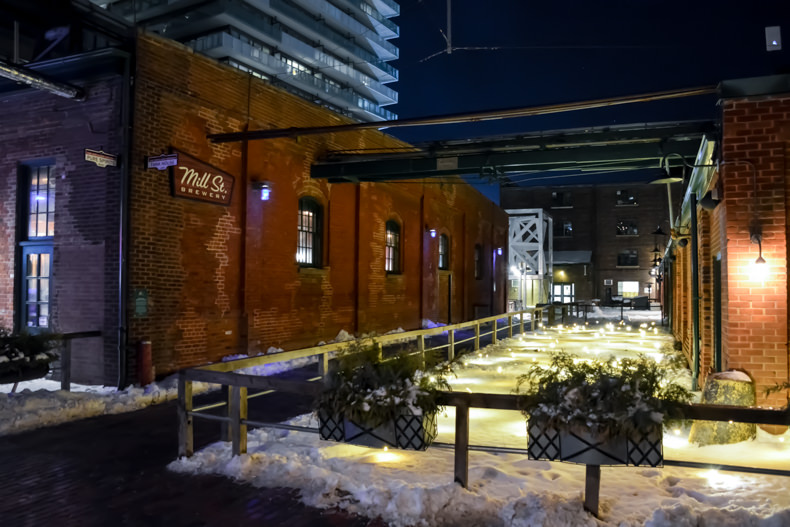 Distillery District Toronto Light Festival