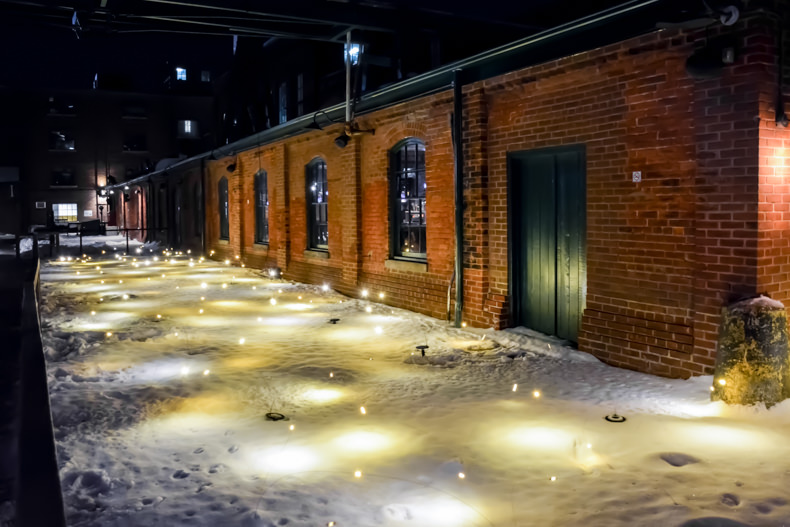 Distillery District Toronto Light Festival