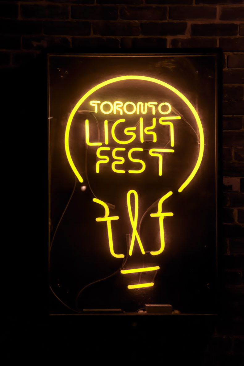 Distillery District Toronto Light Festival