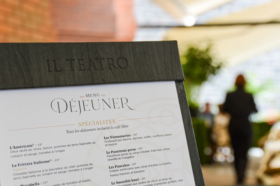 Capitole Hôtel Petit-déjeuner Il Teatro