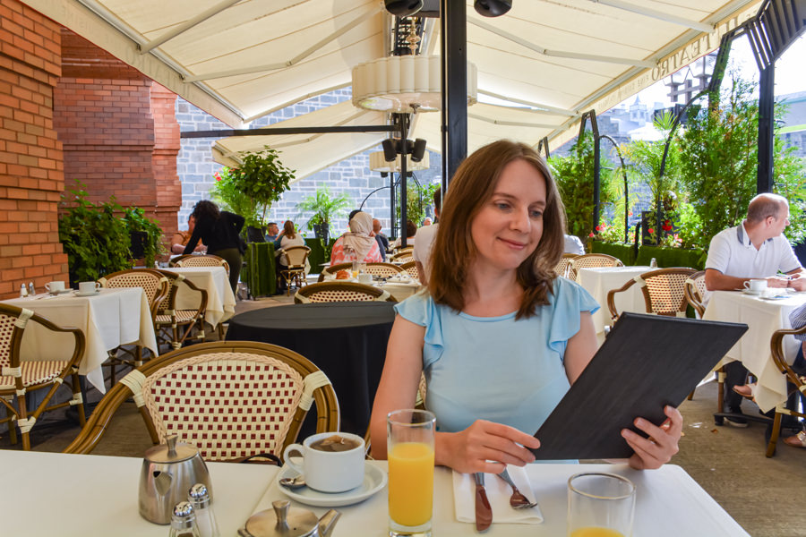 Capitole Hôtel Petit-déjeuner Il Teatro