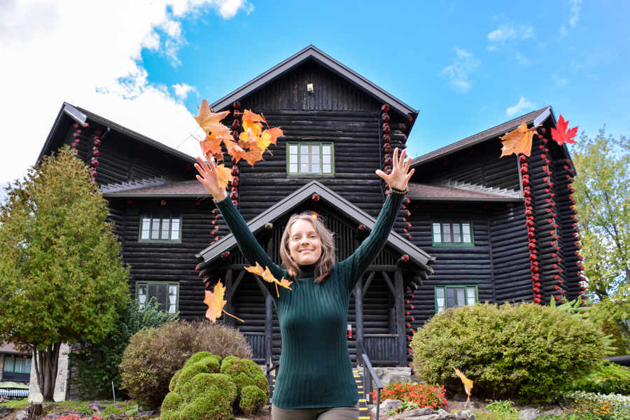 Château Montebello Outaouais automne