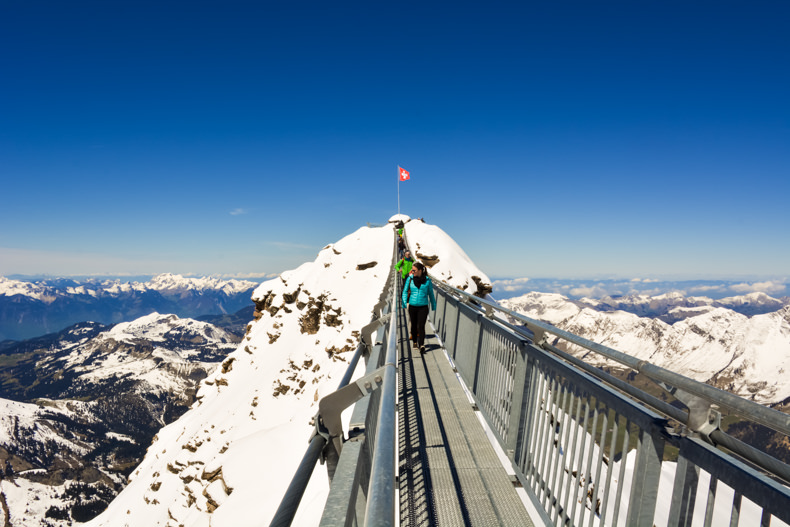 Peak Walk Glacier 3000