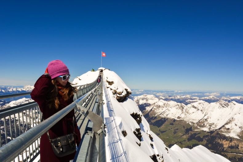 Peak Walk Glacier 3000