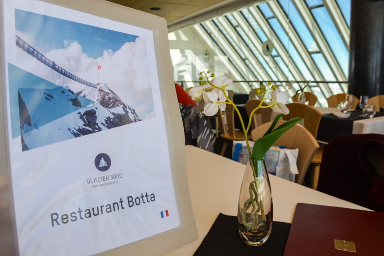 Restaurant Botta Glacier 3000