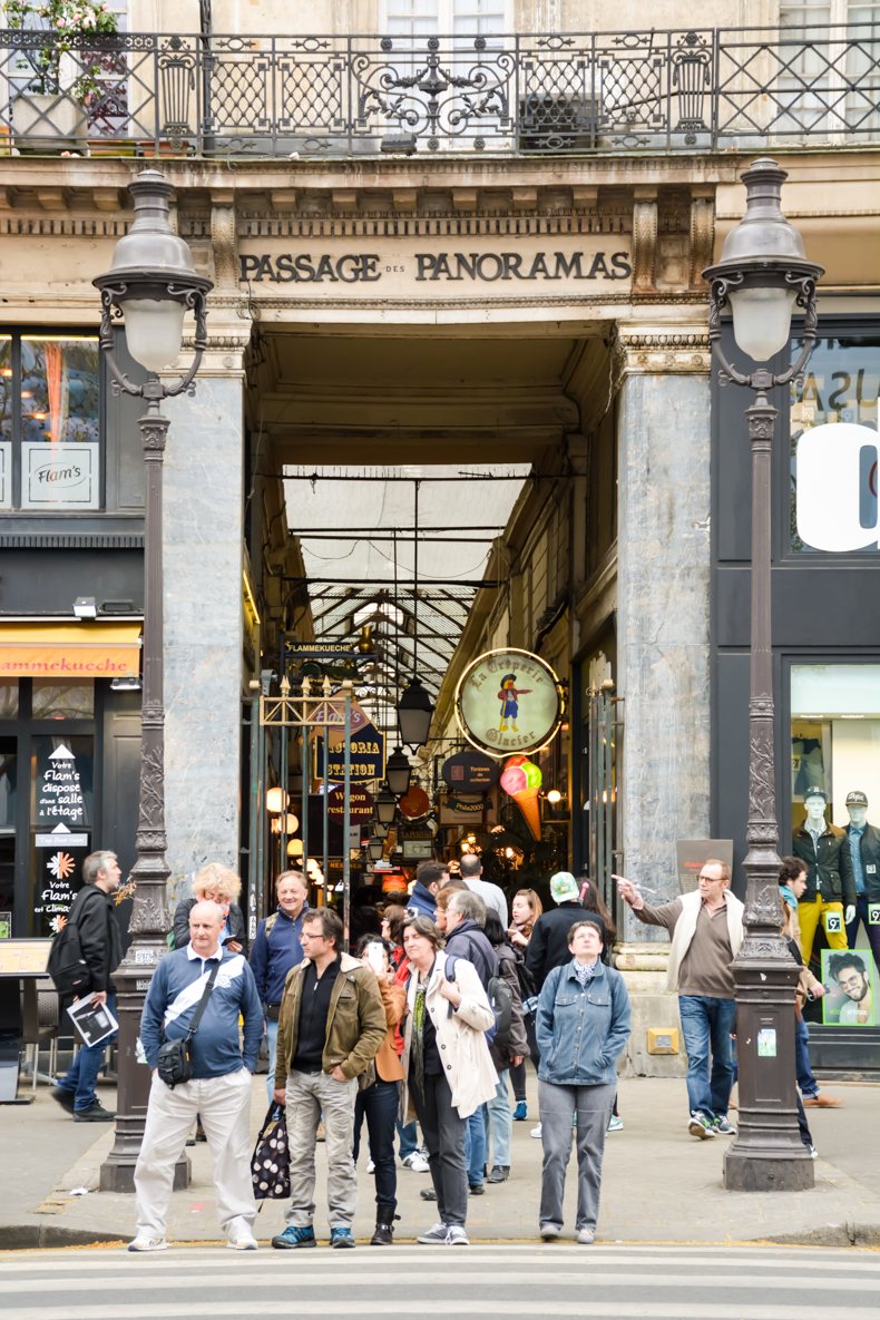 Passage des Panoramas passages couverts Paris