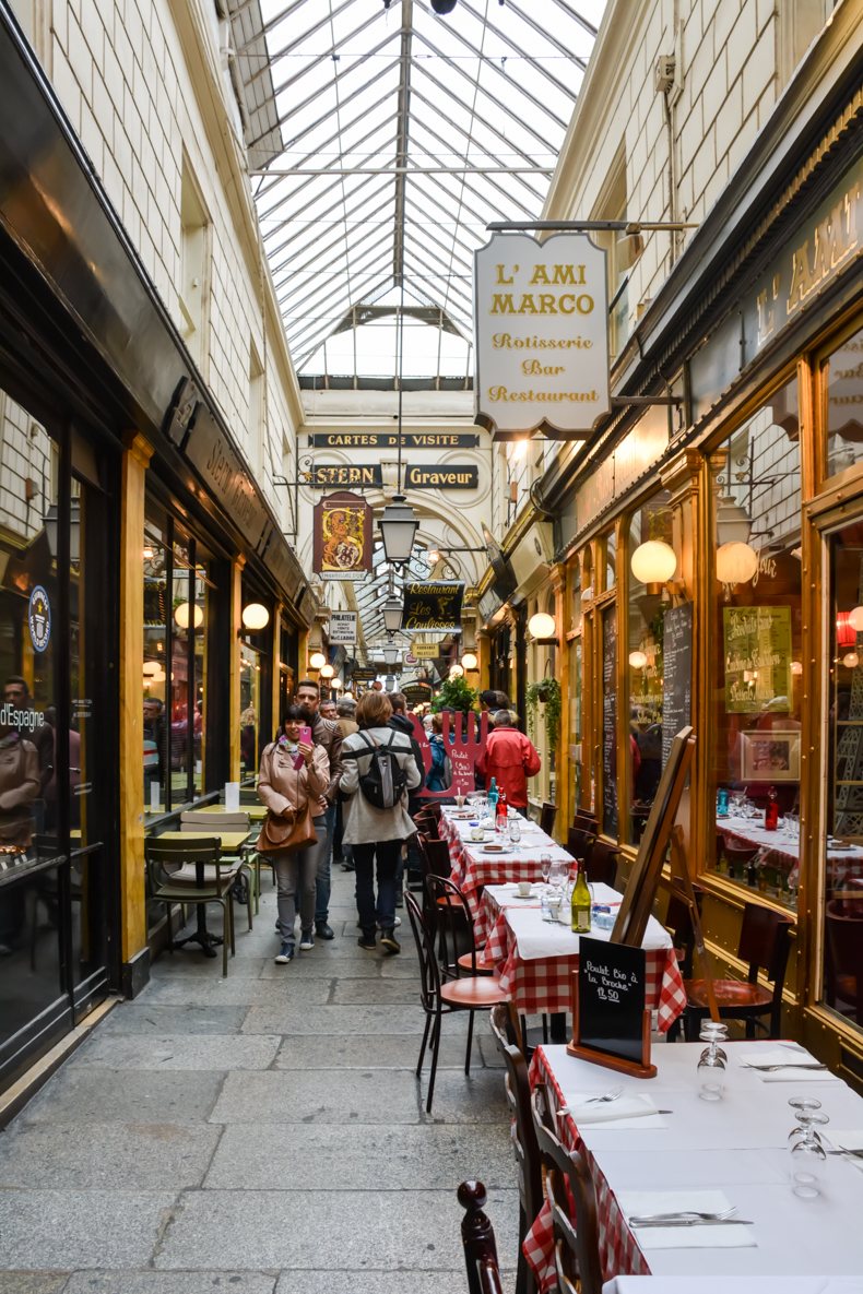 Passage des Panoramas passages couverts Paris