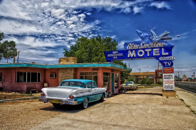 Nouveau-Mexique incontournables Blue Swallow Motel