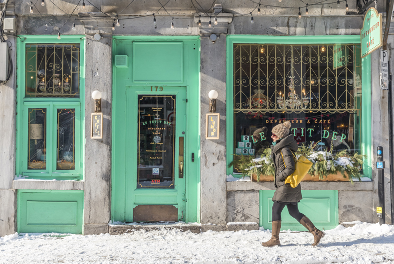 Vieux-Montréal hiver