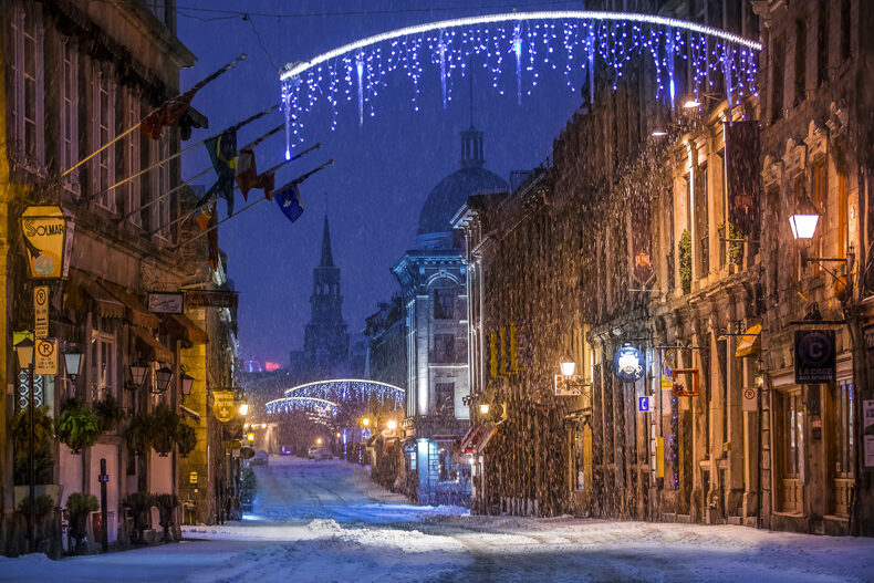 Vieux-Montréal hiver