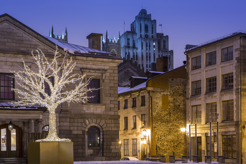 Vieux-Montréal hiver