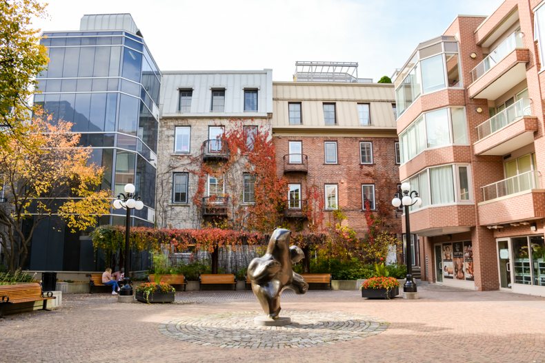 Jeanne d'Arc Courtyard Ottawa