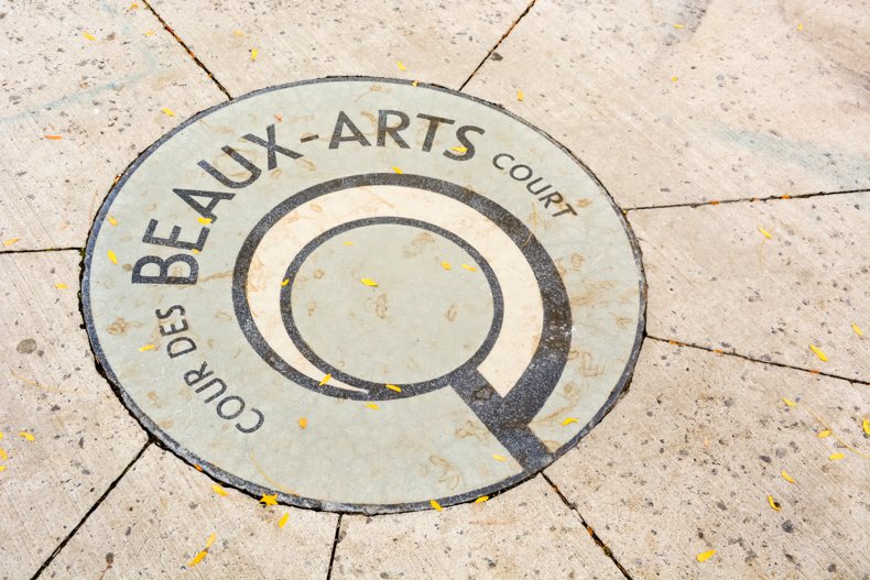 Beaux-Arts Courtyard