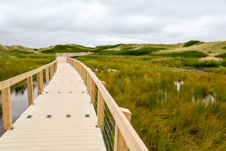 sentier des dunes Greenwich