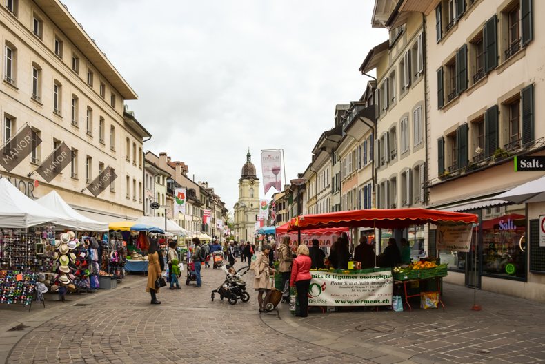 Audrey Hepburn Morges Marché de Morges