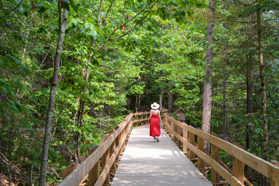 Trottoir de bois Baluchon