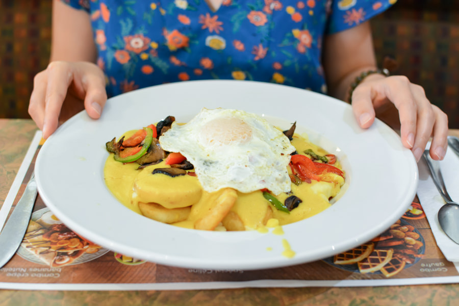 Tutti Frutti poutine végétarienne