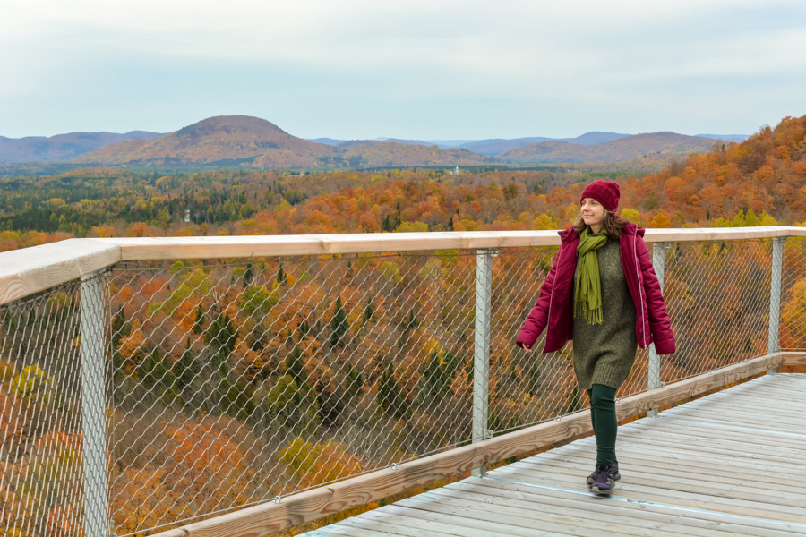 Sentier des cimes Laurentides