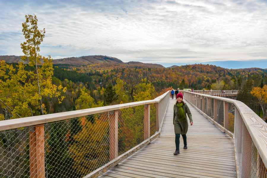 Sentier des cimes Laurentides