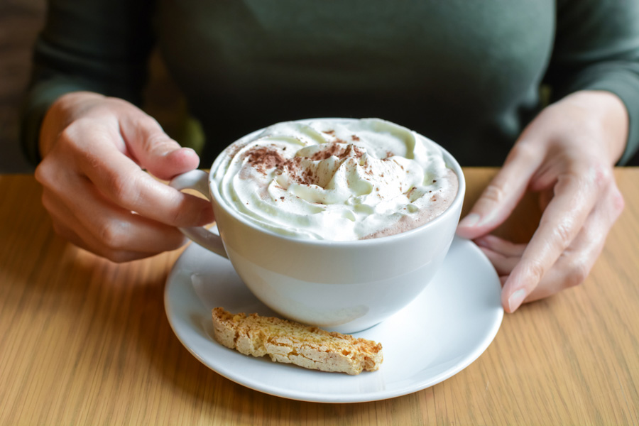 Chocolat chaud Comptoir Tremblant