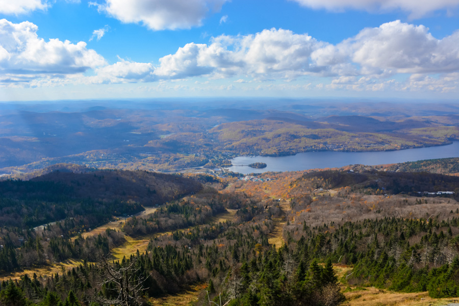 Sommet mont Tremblant automne