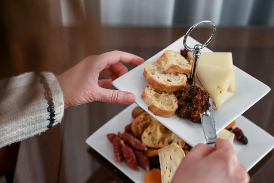 Plateau de fromages Château Montebello