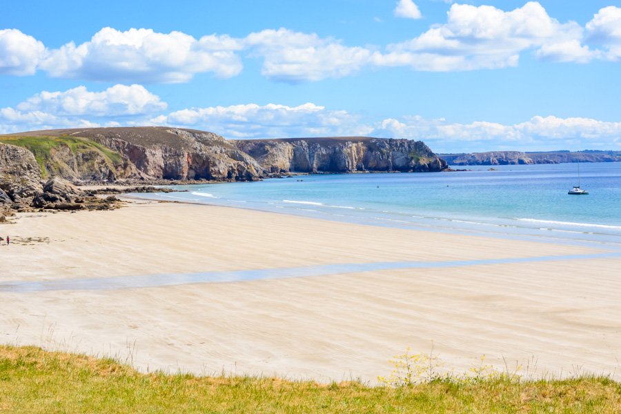 une semaine presqu'île de Crozon plage de Veryac’h