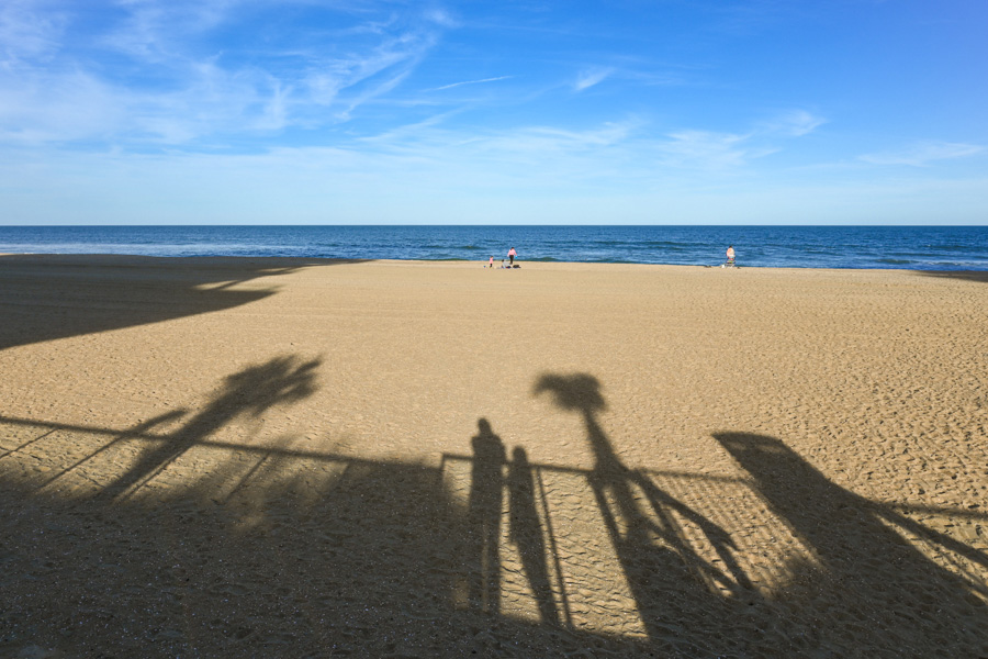 Virginia Beach à l'automne en amoureux