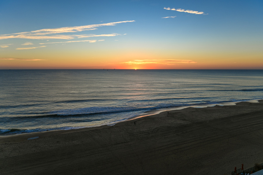 Virginia Beach à l'automne en amoureux