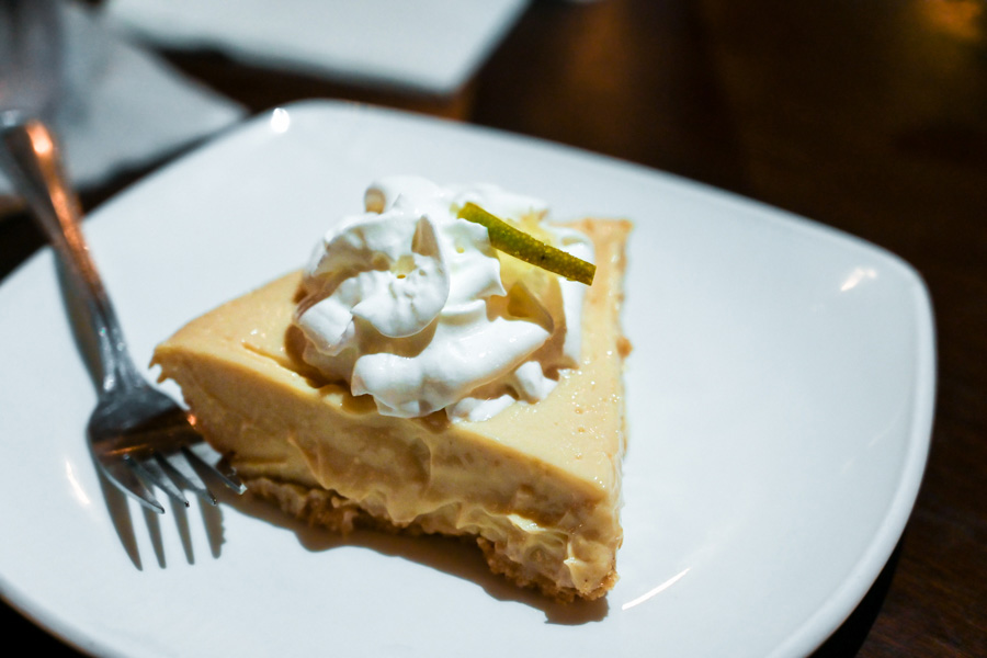 Waterman’s Sufside Grille Key lime pie