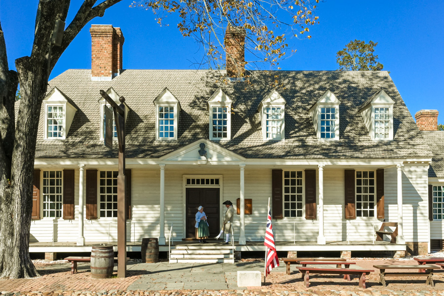 triangle historique Virginie Colonial Williamsburg