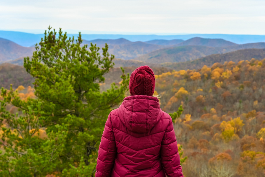 parc national de Shenandoah automne