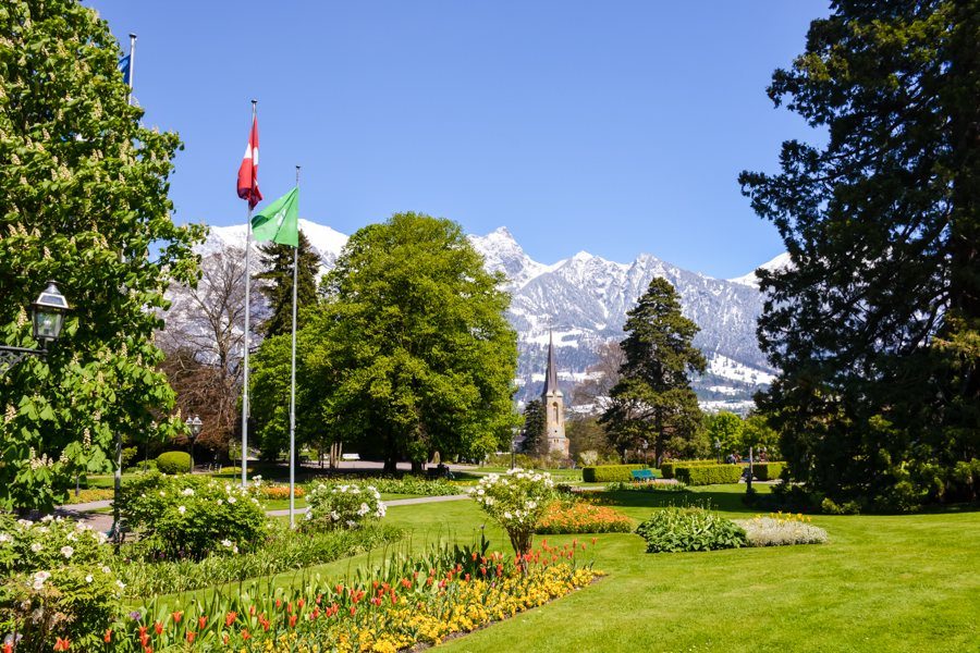 Bad Ragaz village suisse