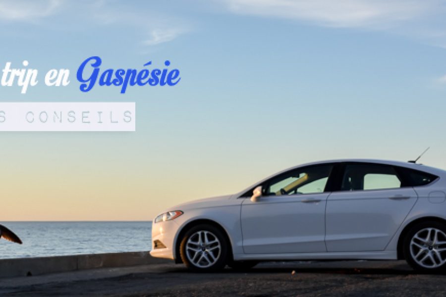 Road Trip Gaspésie Conseils